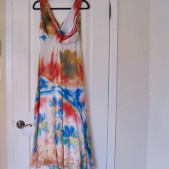 MUSE By Christine Chenail Silk Gown - Picture 1 of 6